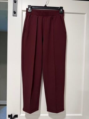 Petite ladies Maroon Dress Pants